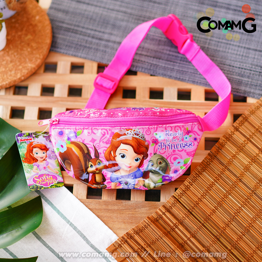 กระเป๋าคาดอกเด็ก กระเป๋าคาดเอวเด็ก กระเป๋าเด็ก รุ่นหนังแก้ว ลิขสิทธิ์แท้ คาดอก คาดเอว มีหลายลาย