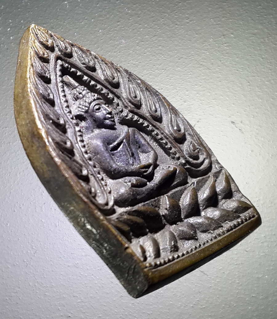 รหัสสินค้า พระกริ่ง พระหล่อ 455 เหรียญหล่อเจ้าสัว เนื้อนวโลหะ หลวงพ่อแพ วัดพิกุลทอง จังหวัดสิงห์บุรี ที่ระลึกอายุครบ 89 ปี