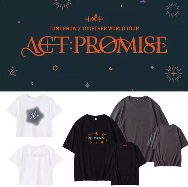 เสื้อยืด TXT : 2024 'Act: Promise' World Tour