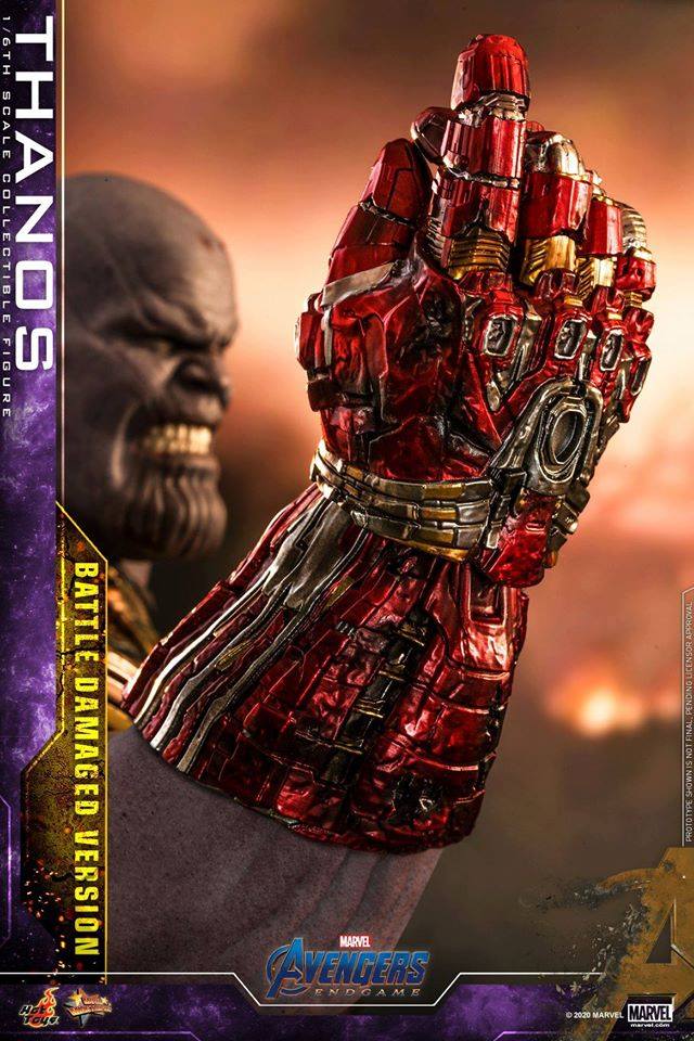 เปิดรับPreorder มัดจำ 6600 บาท MMS564 - Thanos 1/6th scale (Battle Damaged Version) Collectible Figure