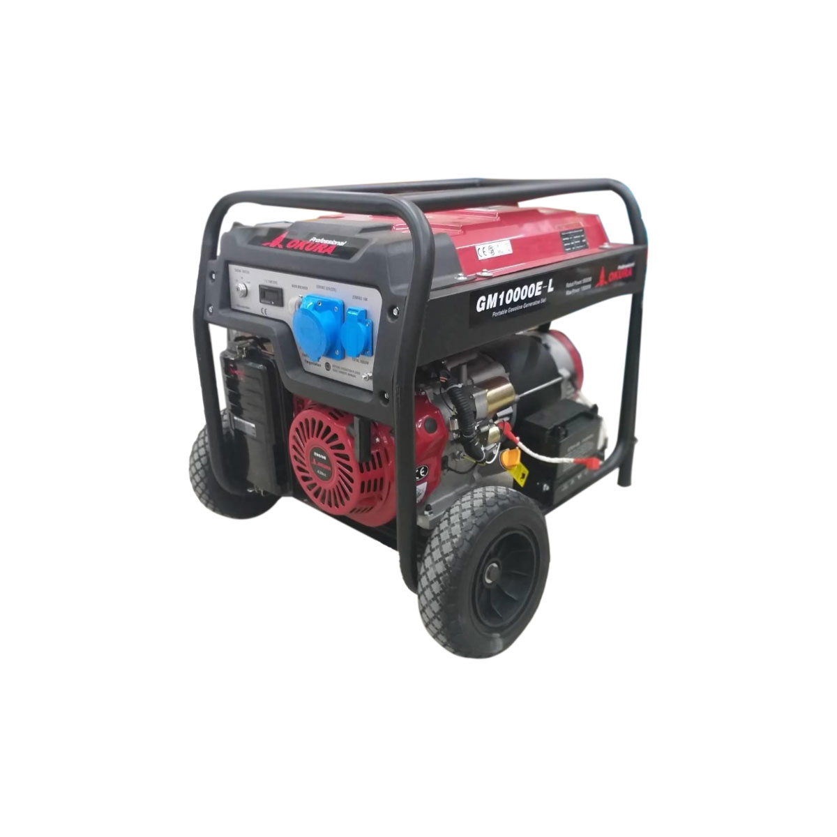 OKURA เครื่องกำเนิดไฟฟ้าเครื่องยนต์เบนซิน GM-10000E-L