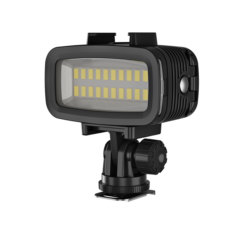 ไฟลงน้ำลึกได้ 700 Lumen 40m Underwater Waterproof Diving LED Fill Light for GoPro / SJCAM / Xiaomi / Insta360 / DJI