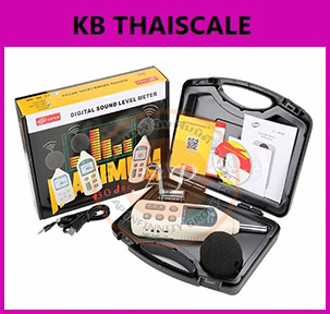 เครื่องวัดความดังเสียง เครื่องวัดเสียง พร้อมซอฟต์แวร์ Compact A/C Weighted Digital Sound Pressure tester Level Meter 30 ~ 130dB รุ่น GM1356