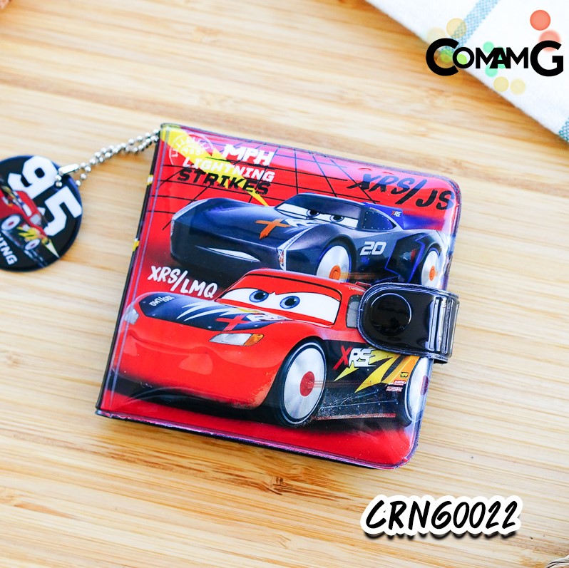 กระเป๋าสตางค์เด็กผู้ชาย ลิขสิทธิ์แท้ แบบ2พับ หนังเงา