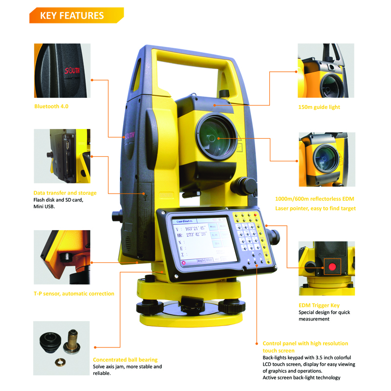กล้อง TOTAL STATION SOUTH : N4 Series