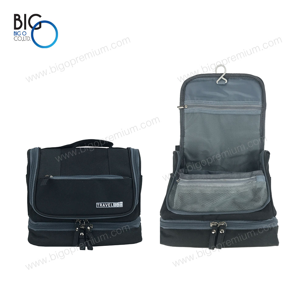 กระเป๋าจัดระเบียบอาบน้ำ 2 ชั้น