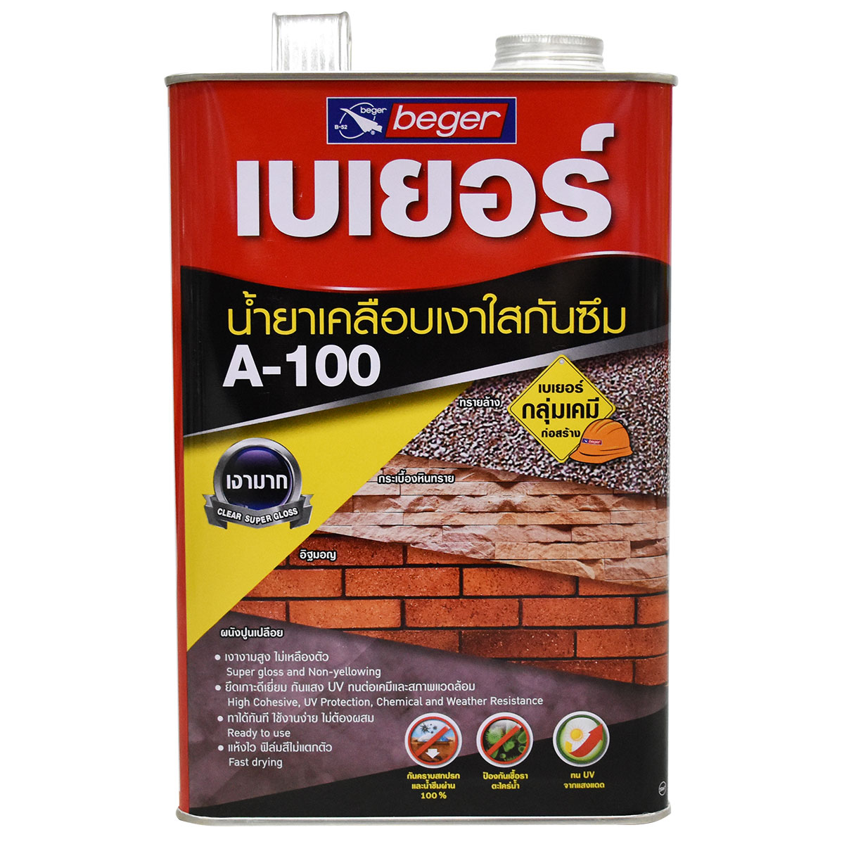 BEGER น้ำยาเคลือบเงาอะคริลิก A-100
