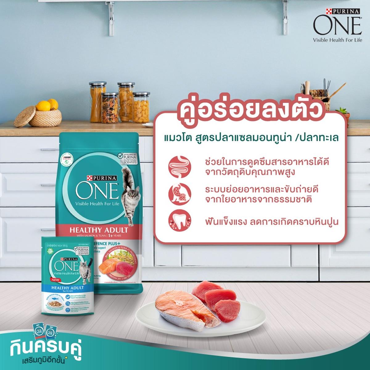Purina One อาหารแมว เพียวริน่าวัน ขนาด 380-400G
