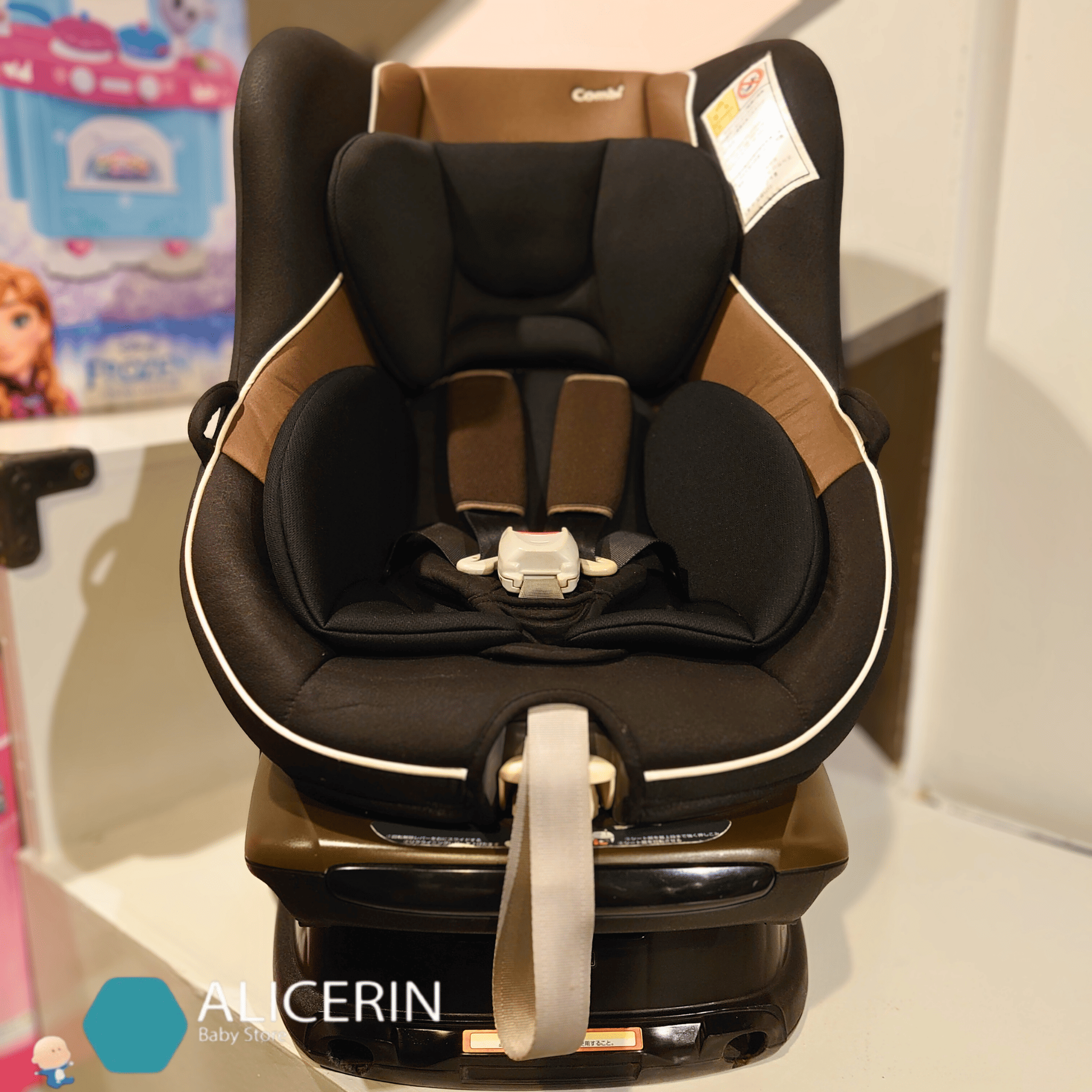 คาร์ซีทมือสอง Combi : ZeusTurn Euro EG TB (Luxtia) ผ่านการตรวจสอบมาตรฐาน คาร์ซีทใช้แล้ว มีประกันร้าน