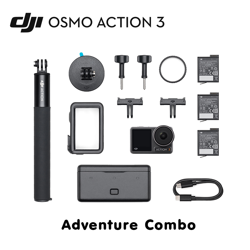 DJI Osmo Action 3 Standard Combo ประกันศูนย์ By Aquapro
