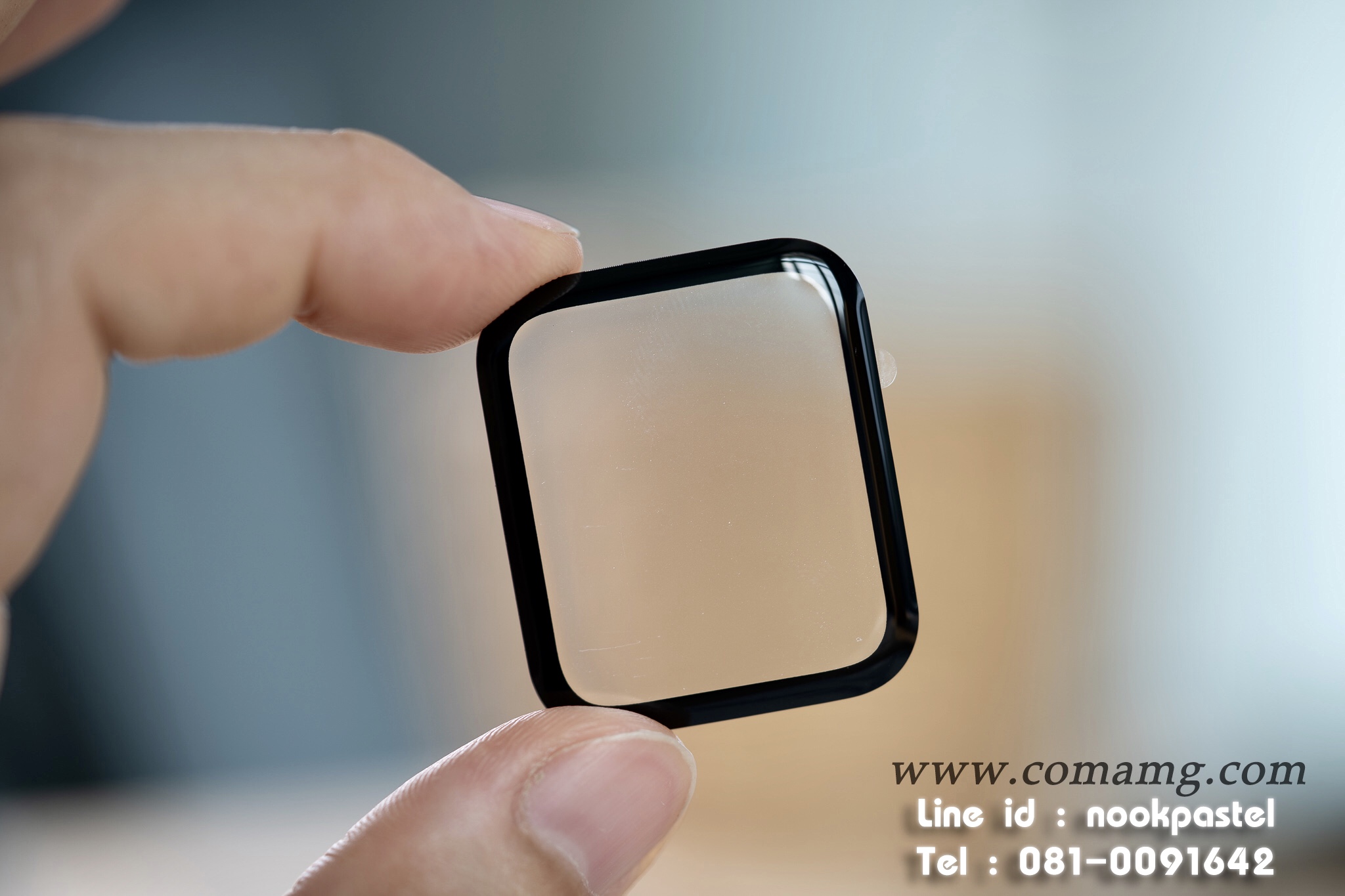 ฟิลม์TPU ลงโค้ง สำหรับsmart watch ขนาด38/42/40/44/41/45mm แบบด้าน-แบบใส พร้อมส่ง