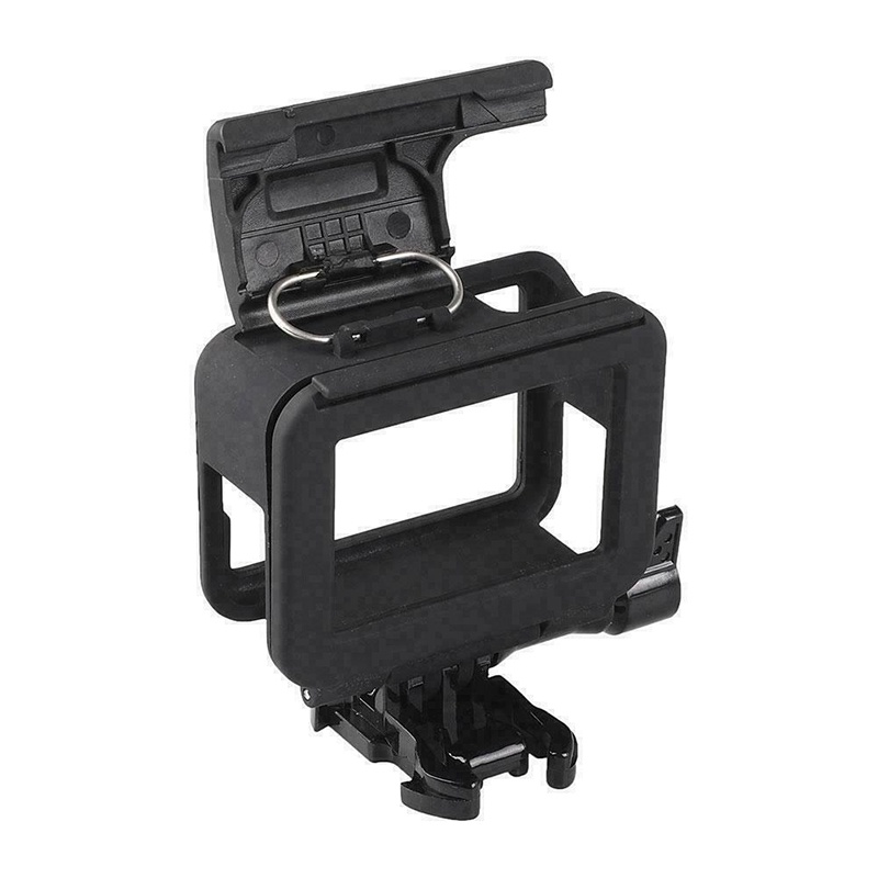 GoPro 7 / 6 / 5 Protective Housing Frame Mount Case Cover เปิดฝาชาร์ตแบตได้