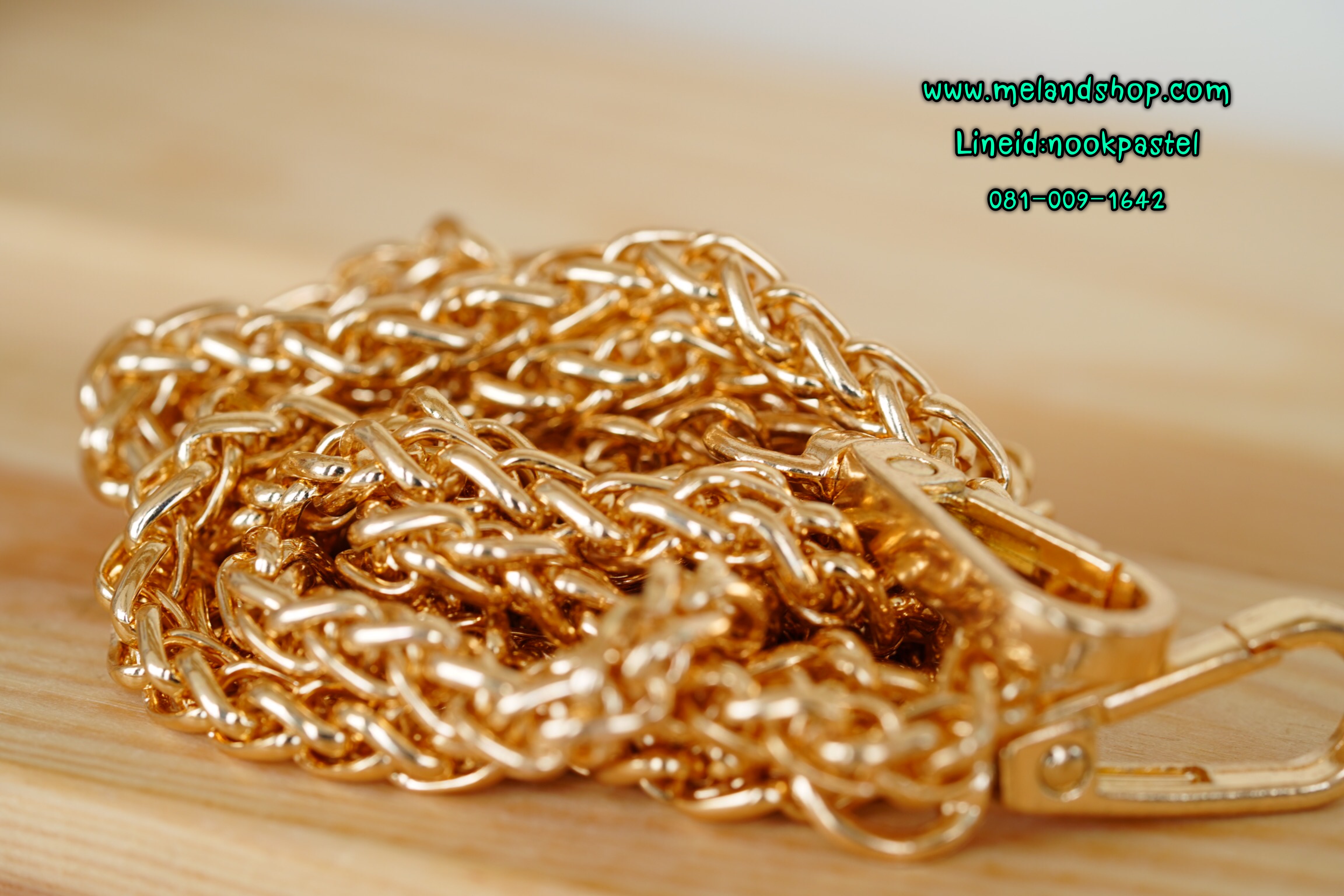 สายกระเป๋า สายโซ่ เหล็ก