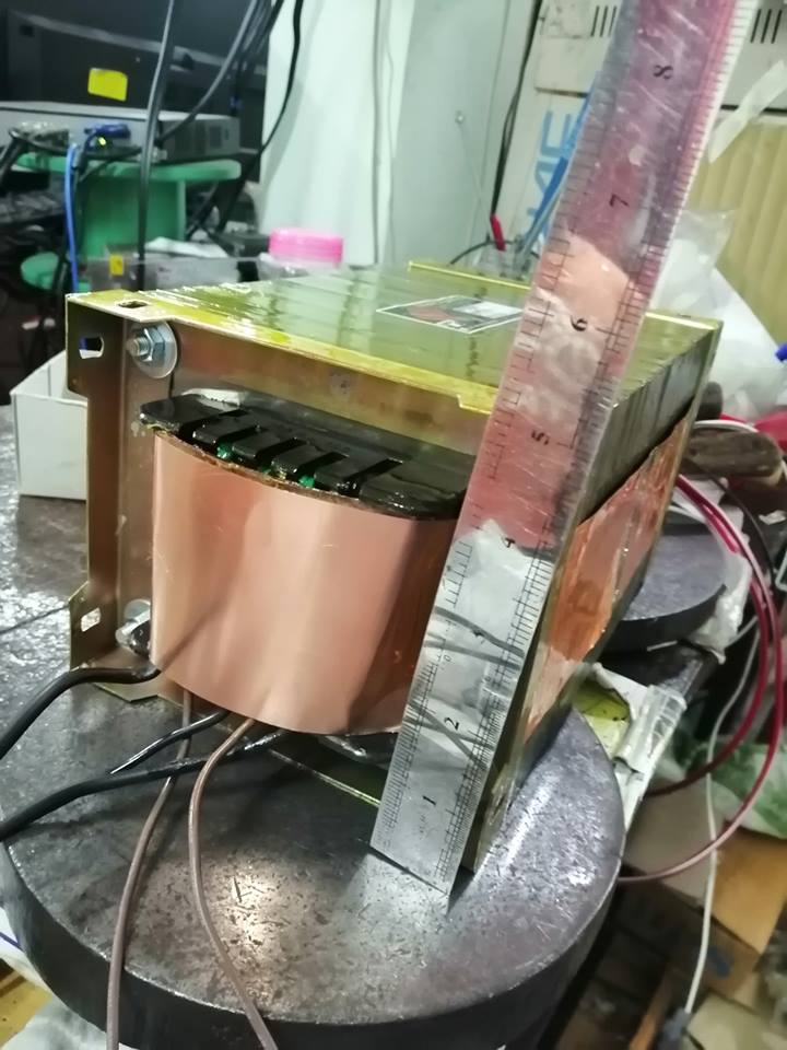 หม้อแปลงไฟ 50-0-50 30A