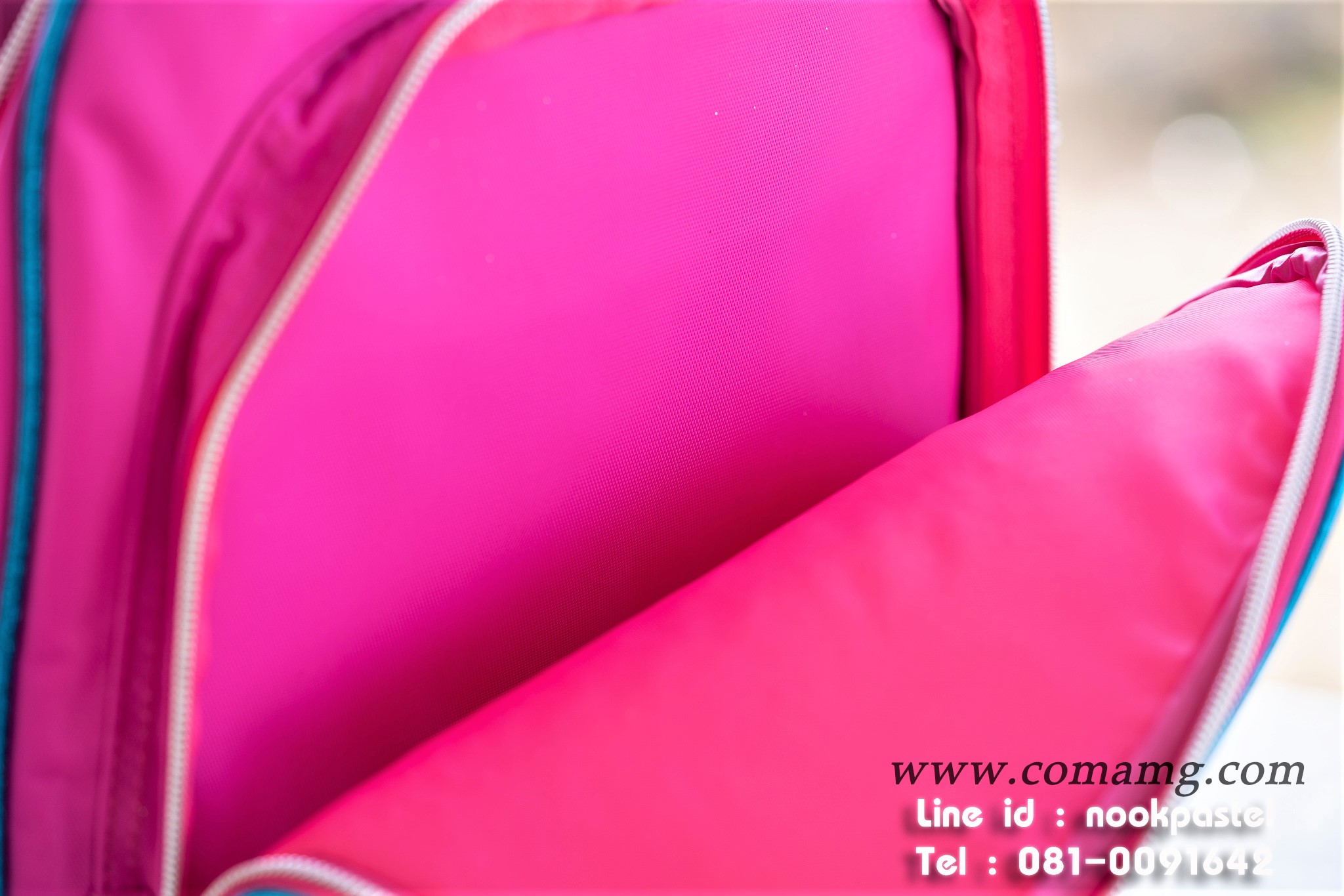 กระเป๋าเป้สะพายหลังเอลซ่าอันนา (Frozen) สีชมพู ลิขสิทธิ์แท้ 14นิ้ว