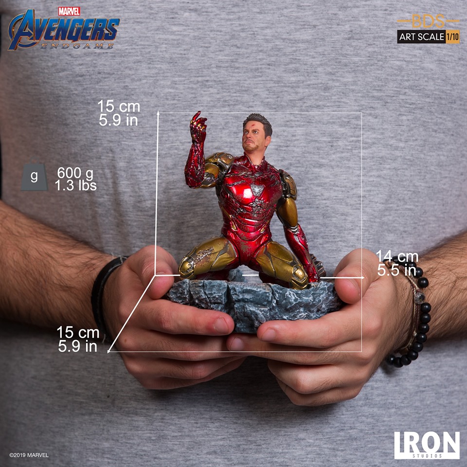 เปิดรับPreorder มีค่ามัดจำ 1000 บาท I am Iron Man: Avengers Endgame BDS 1/10 Scale Statue by Iron Studios