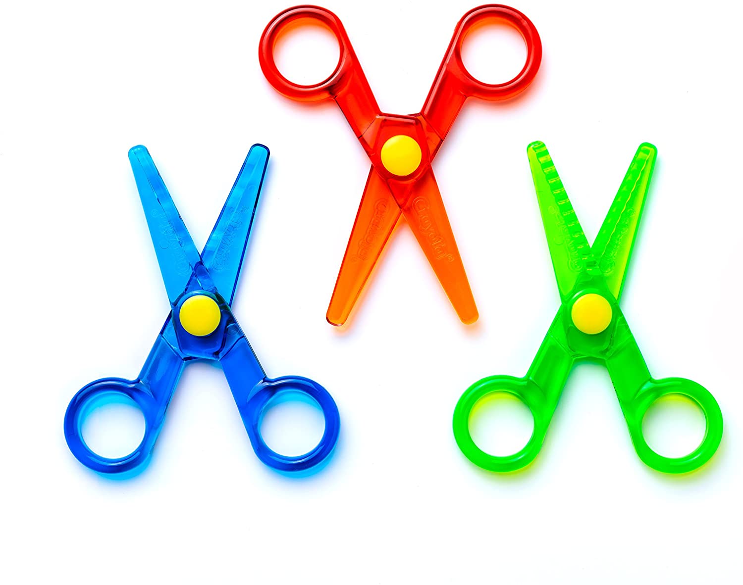 Crayola กรรไกรสำหรับเด็กเล็ก กรรไกรเซฟตี้ ไม่บาดมือ