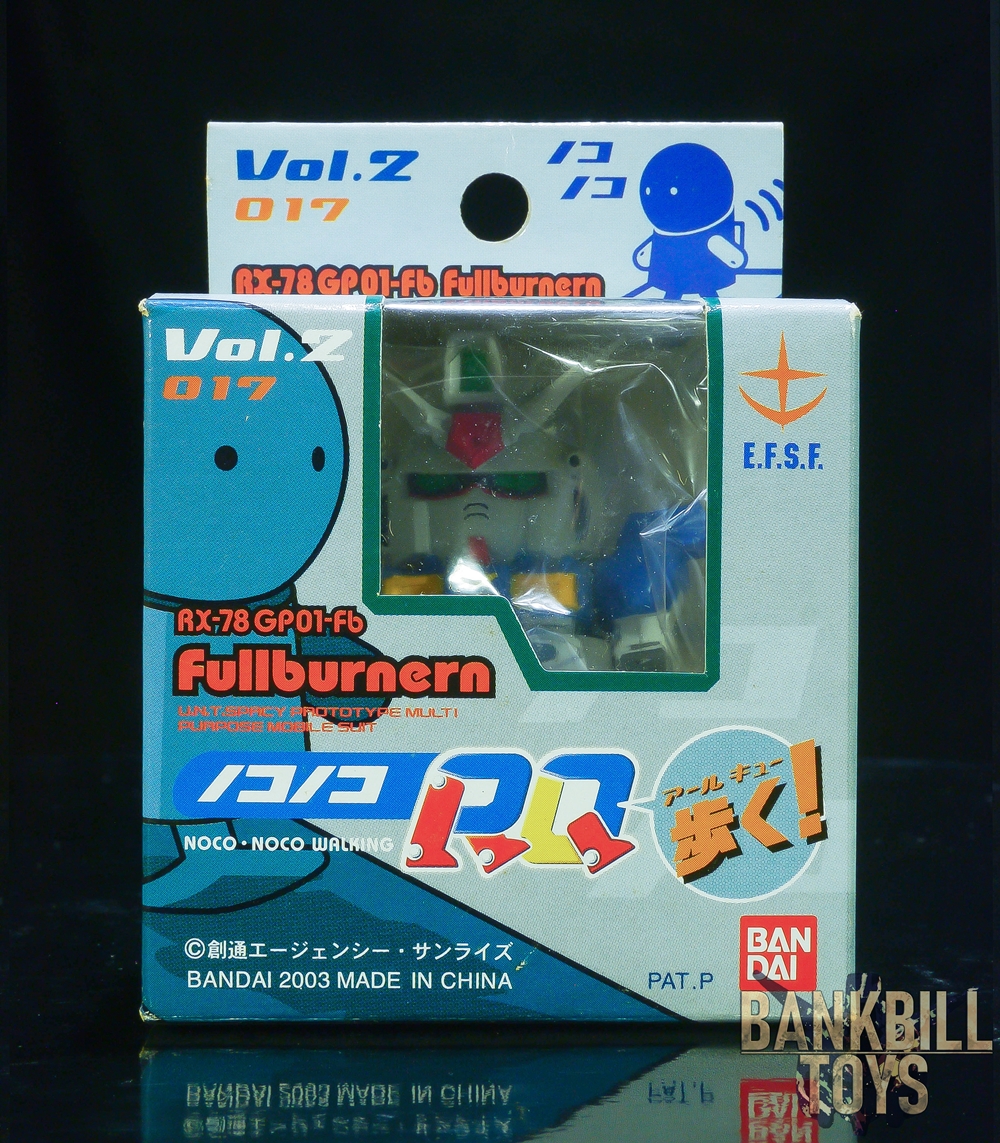 กันดั้ม Bandai Noco Noco Walking RQ Vol.2 No.017 RX-78GP01-Fb Gundam "Zephyranthes" Full Burnern