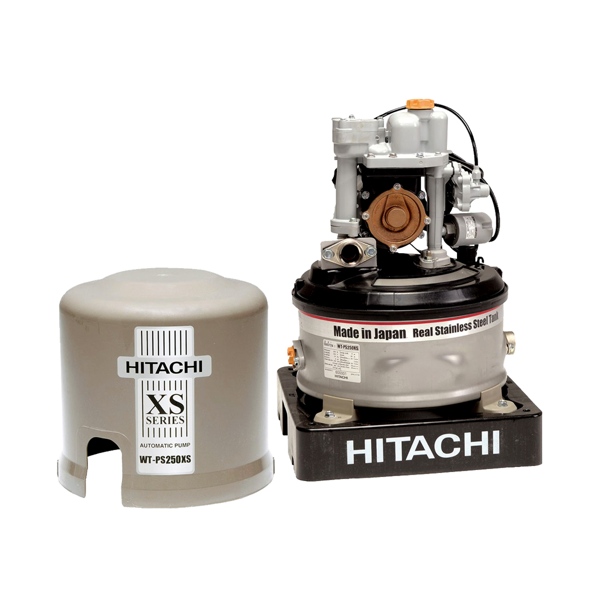 HITACHI ปั๊มอัตโนมัติสแตนเลส 250 วัตต์ WTS-P250XS