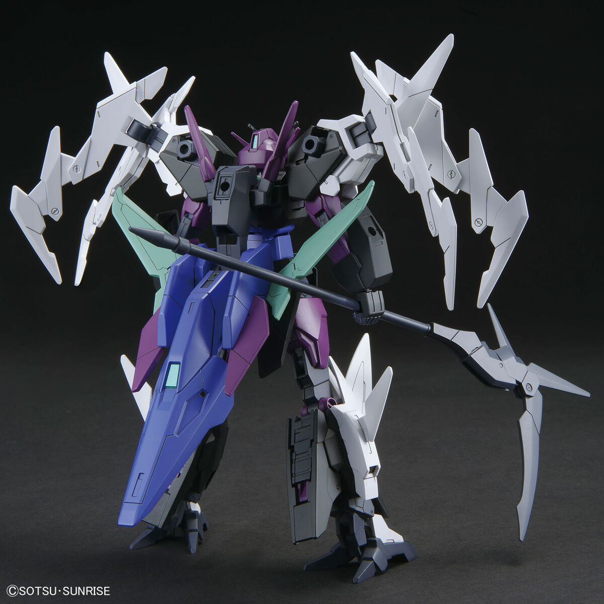 กันดั้ม Bandai Spirits Gunpla HGGBM 1/144 PFF-X7II+/P9 Plutine Gundam
