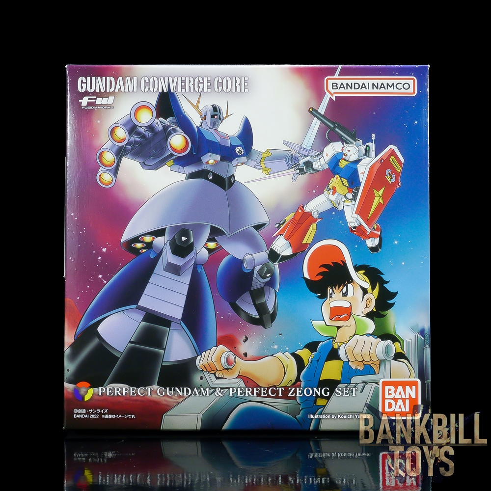 กันดั้ม Bandai Premium Bandai Candy Toy Online Shop Limited FW Gundam Converge: Core PF-78-1 Perfect Gundam & MSN-02 Perfect Zeong Set