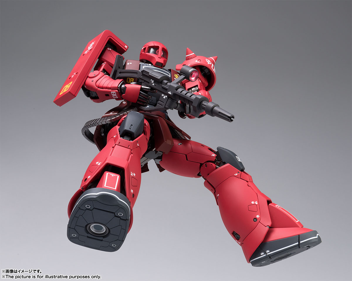 กันดั้ม Bandai Spirits G.F.F.M.C. GFFMC Gundam Fix Figuration Metal Composite #1023 MS-05S Char Aznable's Zaku I