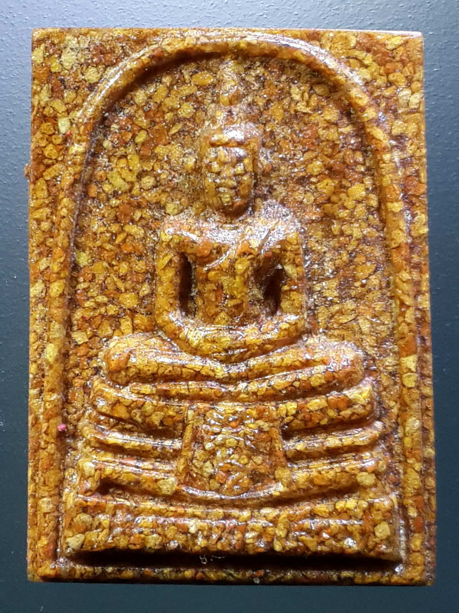 รหัสสินค้า พระมีกล่อง 296 หลวงพ่อโสธร เนื้อกระเบื้องหลังคาโบสถ์ วัดโสธรวรารามวรวิหาร จังหวัดฉะเชิงเทรา