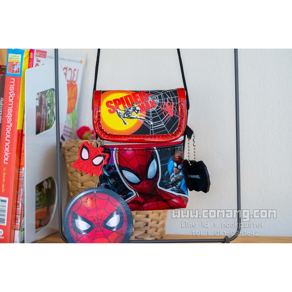 กระเป๋าสะพายข้างสไปรเดอร์แมน รุ่นmini (Spider-man) ลิขสิทธิ์แท้