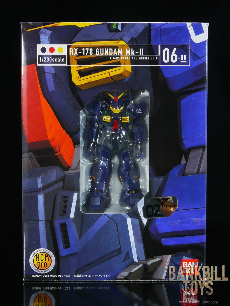 กันดั้ม Bandai HCM Pro High Complete Model Progressive 1/200 No.06-00 RX-178 Gundam Mk-II [Titans Color Ver./Unit.02]