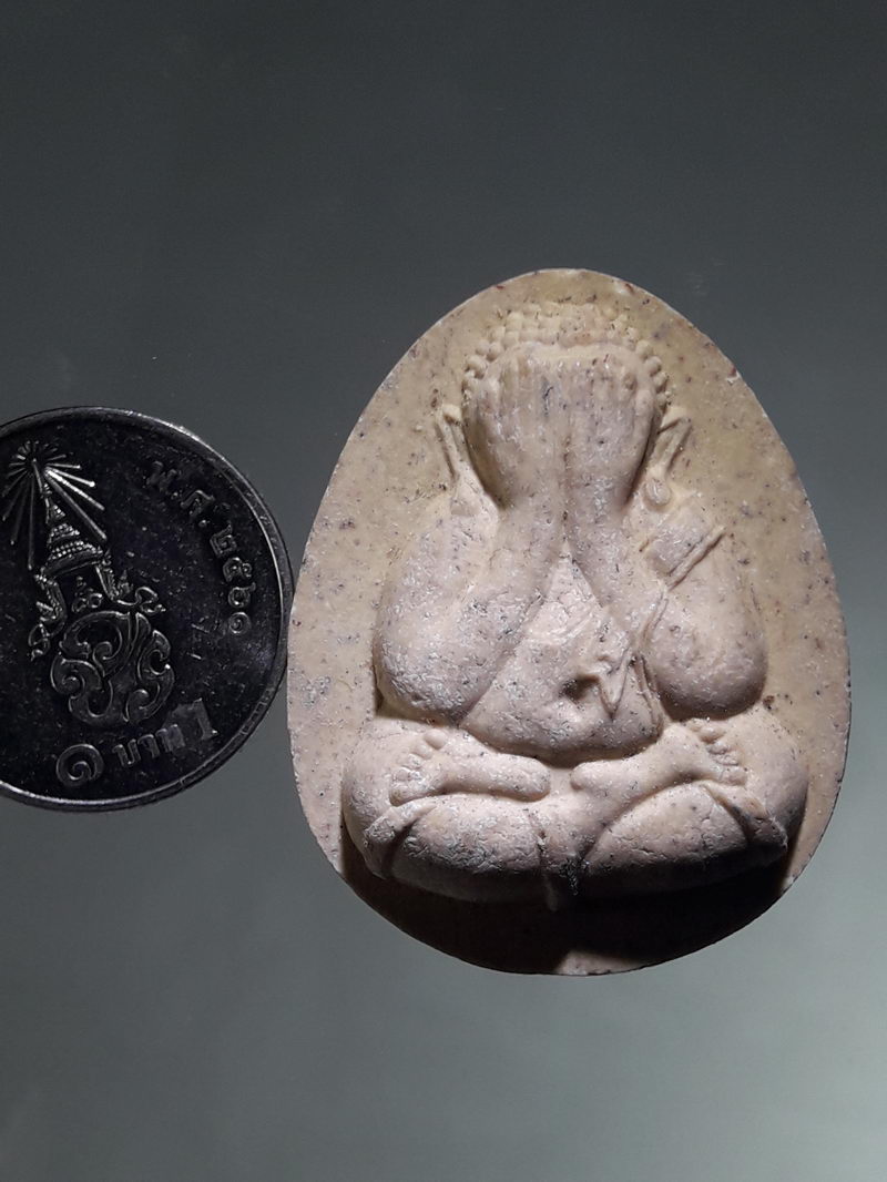 รหัสสินค้า พระเนื้อดิน ผง ว่าน 10463 พระปิดตา พิมพ์จัมโบ้ หลวงปู่โต๊ะ วัดประดู่ฉิมพลี รุ่นปลุดหนี้ ปี2542