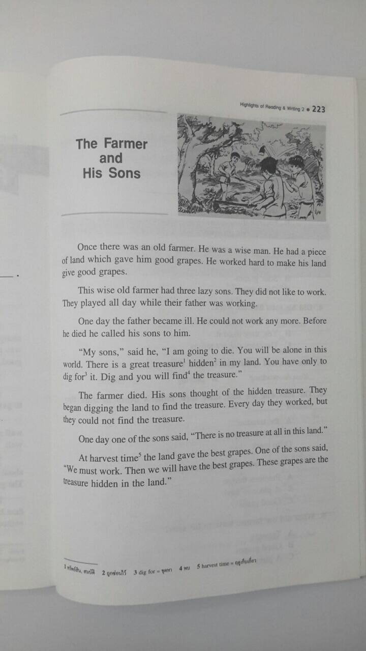 หนังสือ Highlights of Reading and Writing 2 (ภาษาอังกฤษการอ่านและการเขียน อ 022ก)โดยเลิศ เกษรคำ และสวัสดิ์ สุวรรณอักษร สนพ.วพ