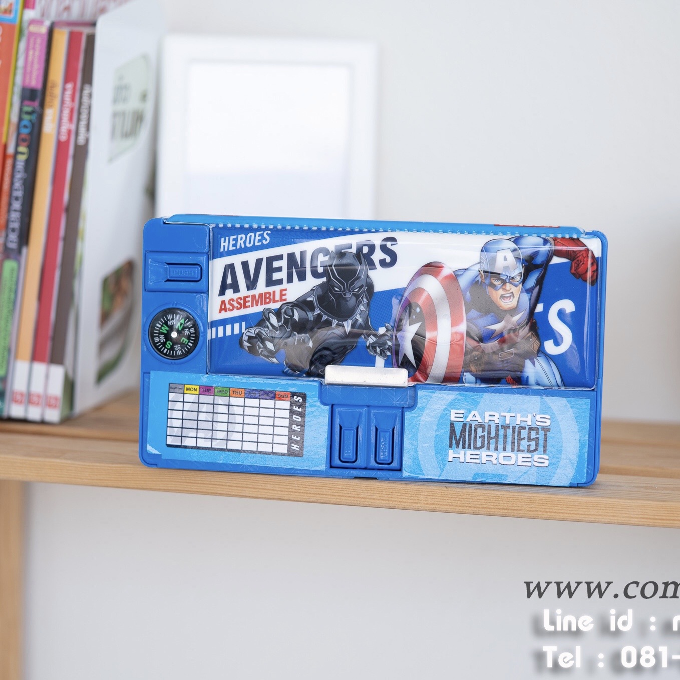 กล่องดินสอแม่เหล็ก BIG SIZE ลิขสิทธิ์แท้