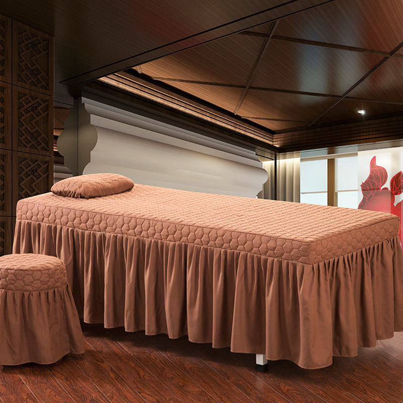 ผ้าปูเตียงสปา เตียงนวดตัว (ไม่มีผ้าห่ม)