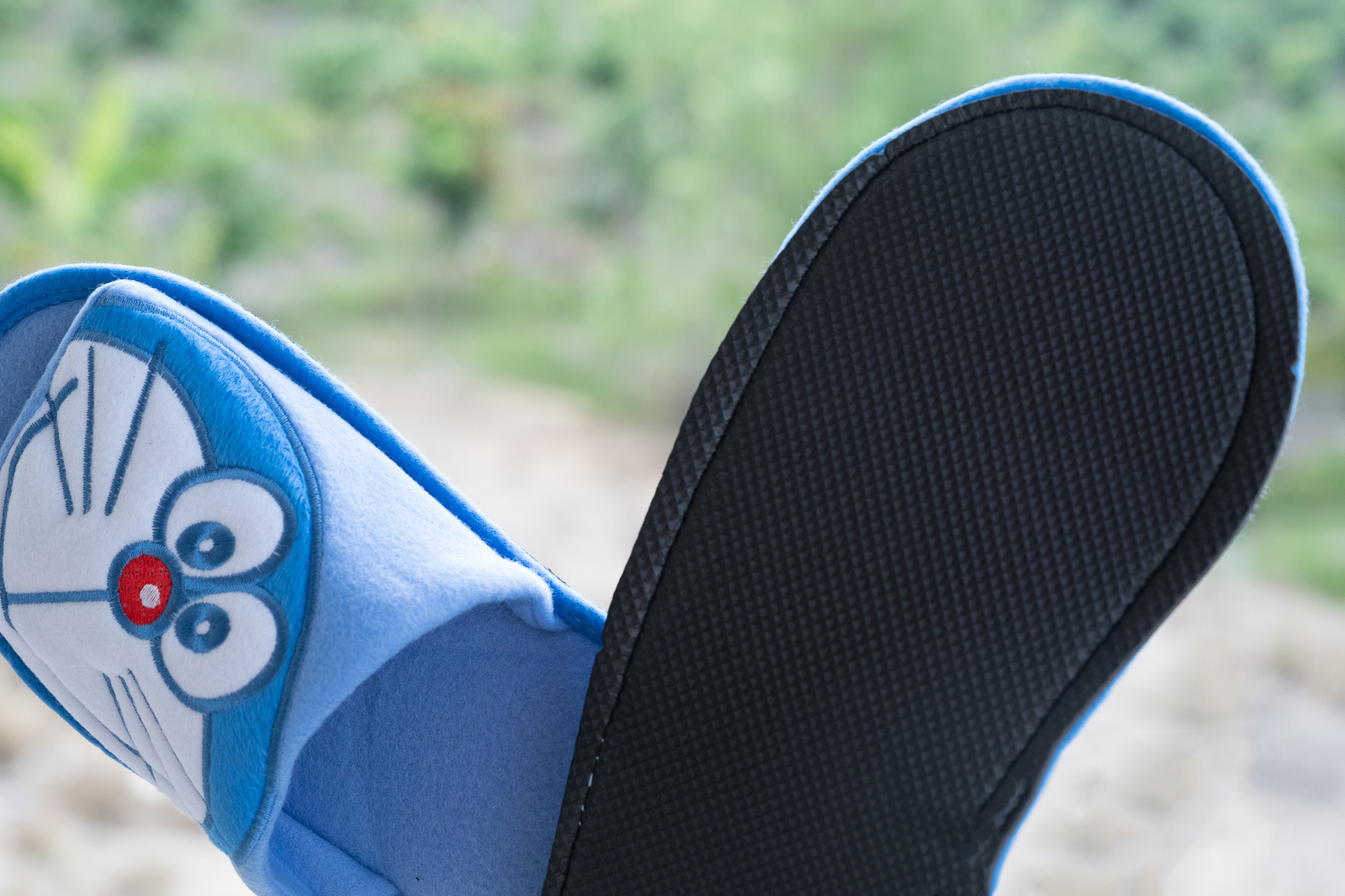 รองเท้าใส่ในบ้านลายโดราเอมอน (doraemon) ลิขสิทธิ์แท้