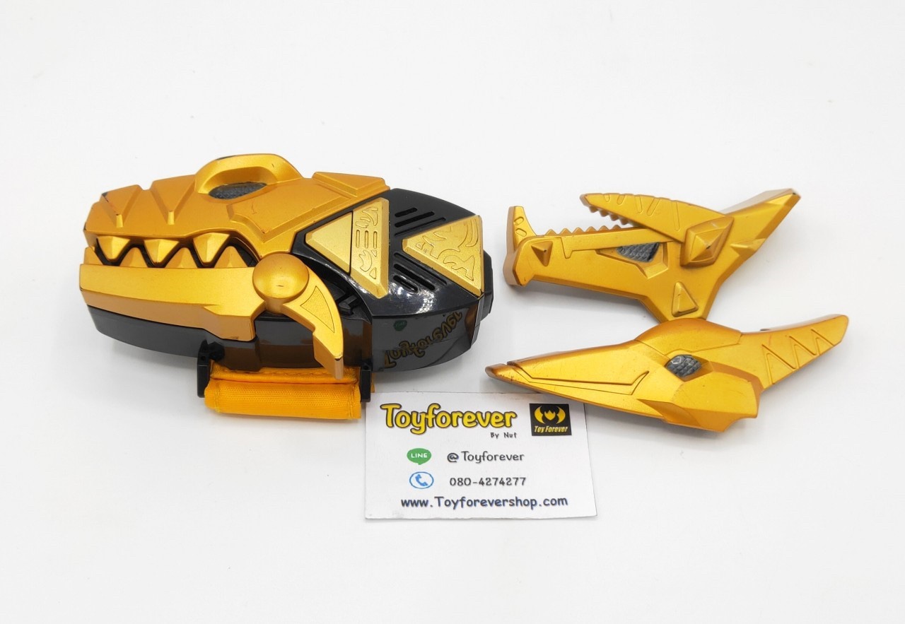 Dx Dino Brace ที่แปลงร่างอาบะเรนเจอร์ Gold Version