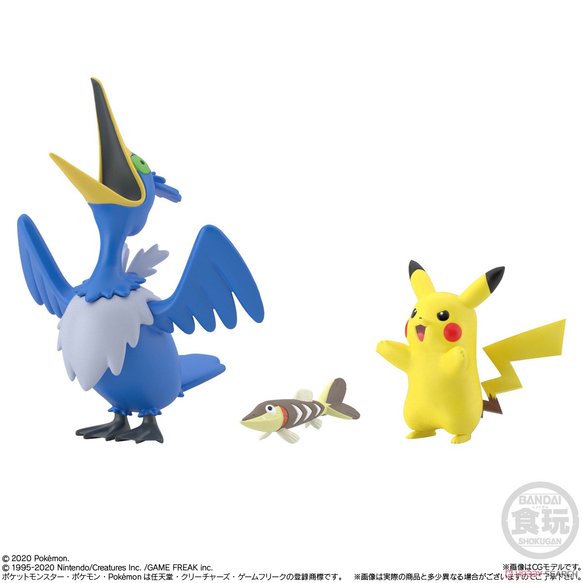 เเปิดรับPreorder มัดจำ 250 บาท Pokemon Scale World Galar 2 Set (Shokugan)