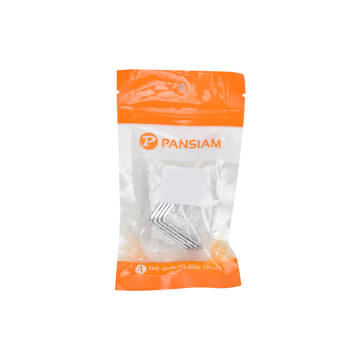 PANSIAM ฉากสแตนเลส 18x32x2.0 mm. สีรุ้ง SASL-4M