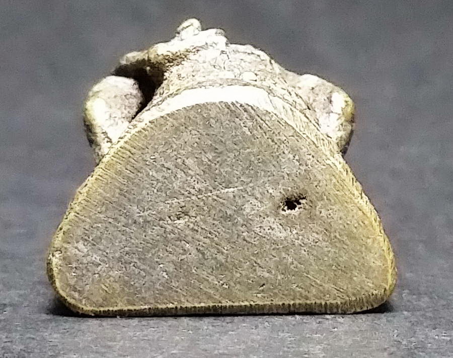 รหัสสินค้า พระกริ่ง พระหล่อ 394 รูปหล่อพ่อปู่ฤาษีตาวัว ไม่ทราบสำนัก เนื้อทองเหลืองเก่า ไม่ทราบปีที่สร้าง