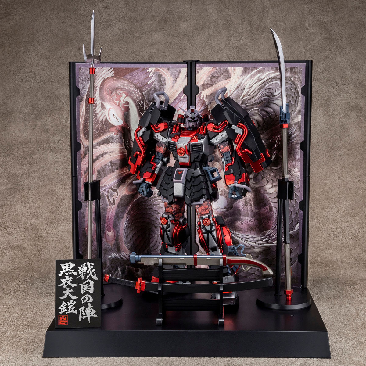 <Preorderปิดรับที่ 4 คิว >เปิดรับPreorder มัดจำ 2200 บาท * p-bandai MG 1/100 Shin Musha Gundam Sengoku No Jin Black Robe Large Armor
