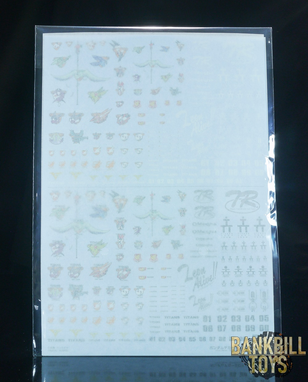กันดั้ม Bandai Spirits Gunpla Premium Bandai Hobby Online Shop Limited Gundam Decal DX 09 Advance of Zeta Series