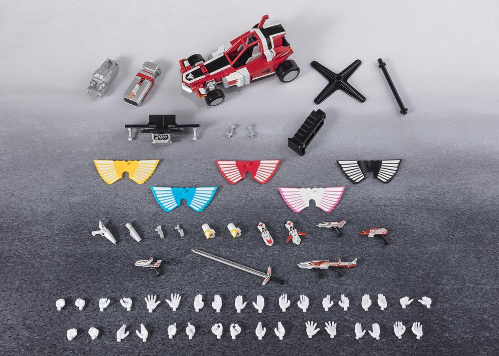 <Preorderภึง 15/10/2023>เปิดรับPreorder มัดจำ 300 บาท SHODO SUPER CHOUJIN SENTAI JETMAN W/O RAMUNE