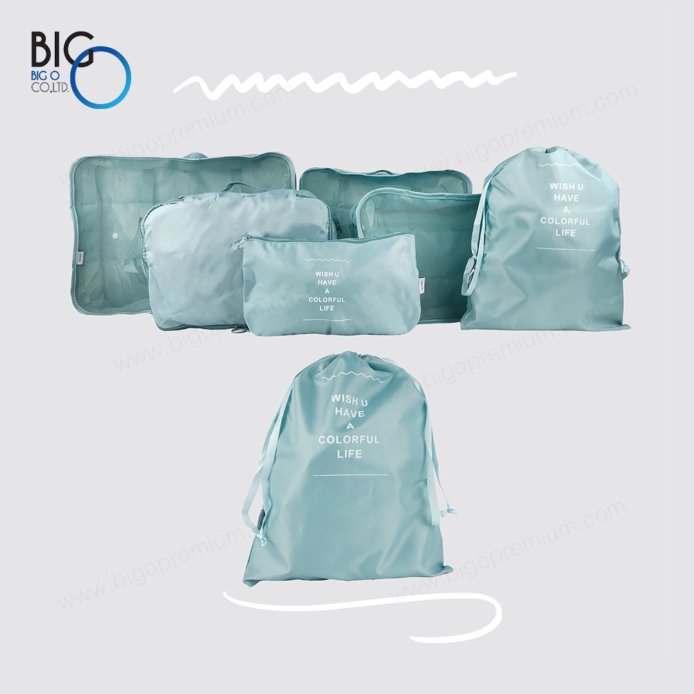 Set กระเป๋าจัดระเบียบเดินทาง 6 ชิ้น