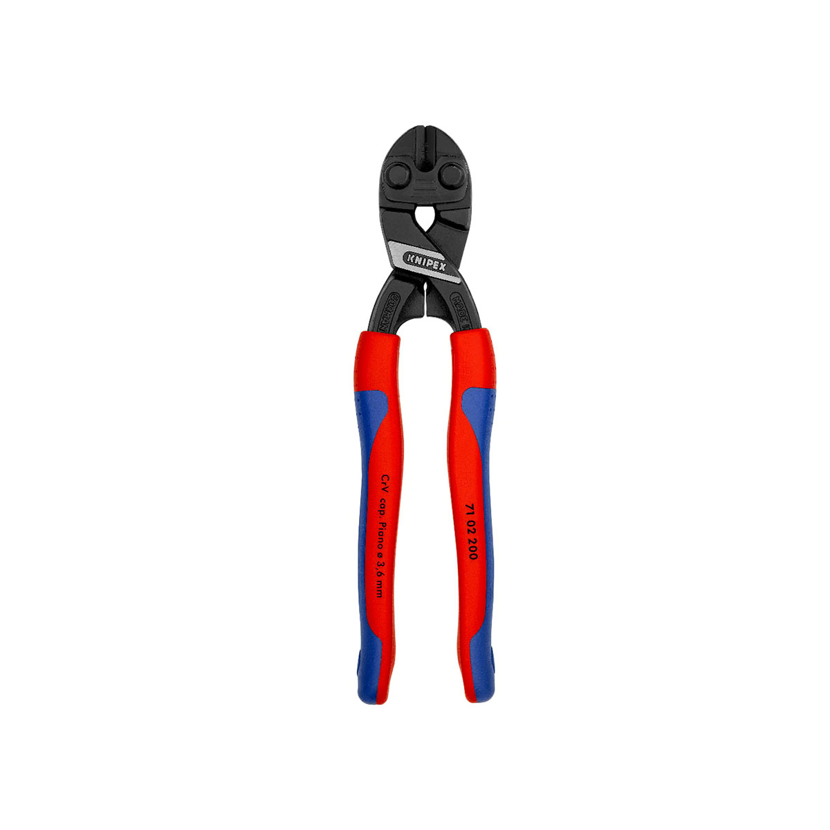 KNIPEX คีมตัดสลักขนาดกะทัดรัด (200mm.) NO.71 02 200 Co Bolt