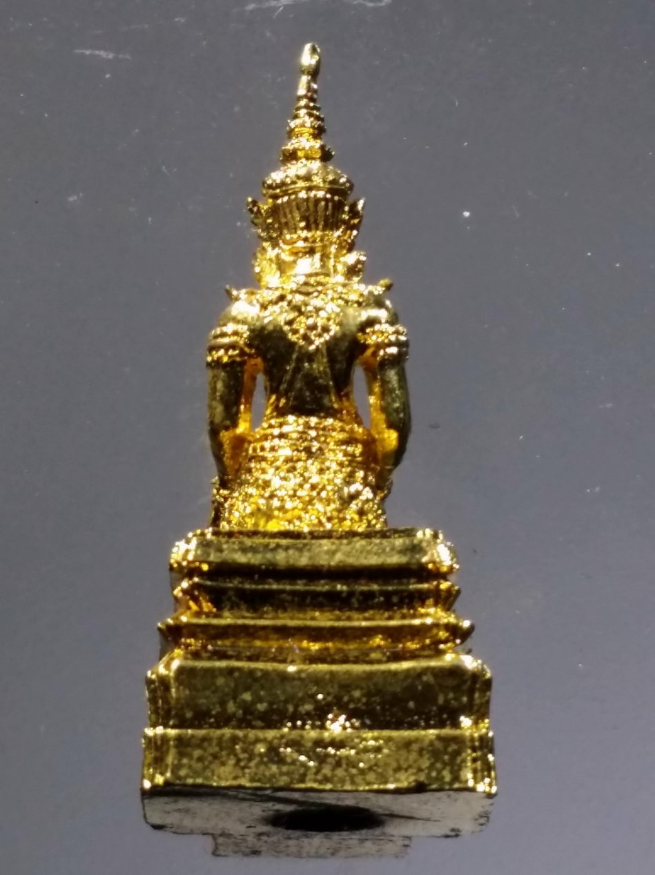 รหัสสินค้า พระมีกล่อง 3714 รูปหล่อกะไหล่ทองใต้ฐาน อุดมวลสาร พระวิสุทธิเทพ วัดวิเวกวังทอง อำเภอสระโบสถ์ จังหวัดลพบุรี