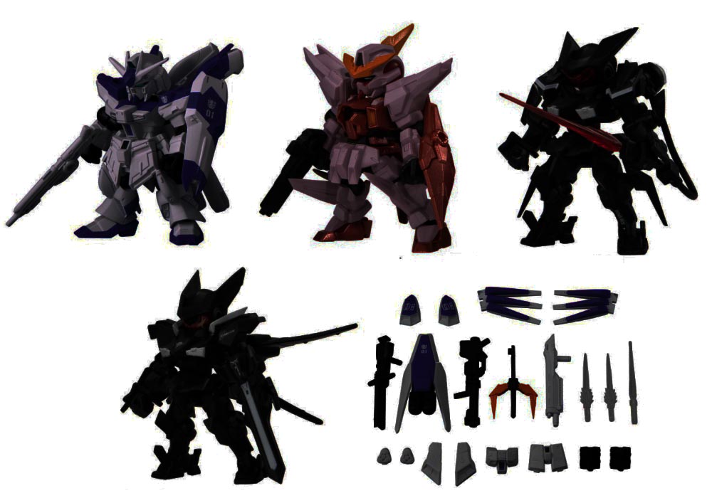 <Preorderปิดรับวันที่ 7/2/2023 >เปิดรับPreorder มีค่ามัดจำ 100 บาท MOBILE SUIT ENSEMBLE 16.5 set of 5