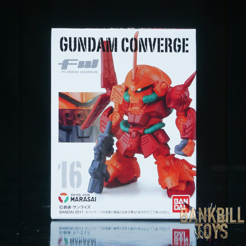 กันดั้ม Bandai Candy Toy FW Gundam Converge 3 No.16 RMS-108 Marasai