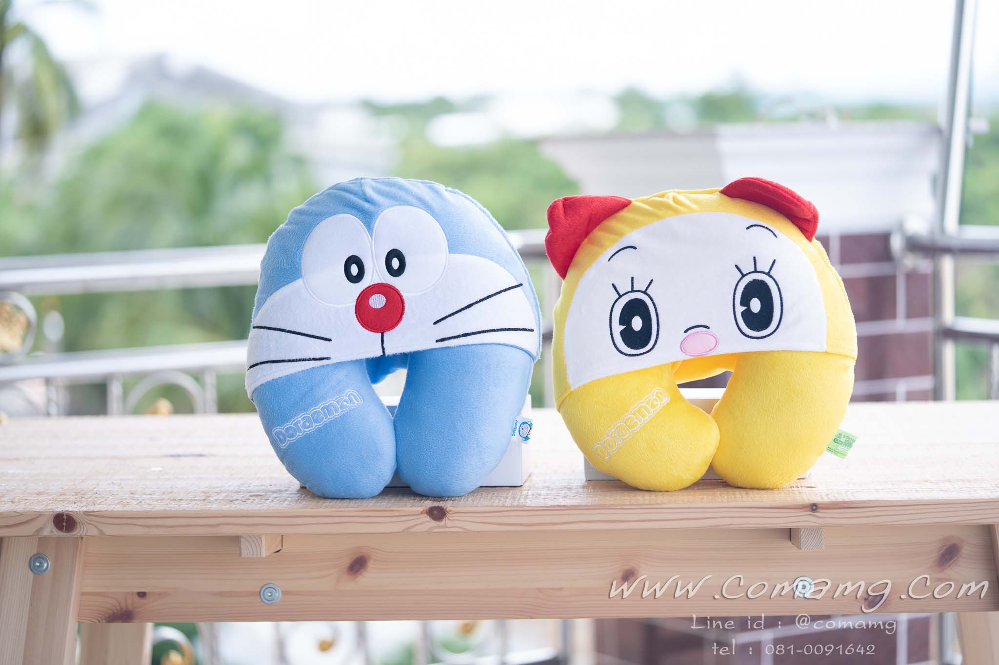 หมอนรองคอมีหมวก โดเรมอน&โดเรมี่ ในเรื่องdoraemon