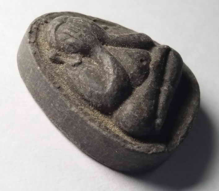 รหัสสินค้า พระปิดตา ทั่วไป 083 พระปิดตาเนื้อผงใบลาน หลวงปู่โส กัสสโป วัดแคนเหนือ ป่าคีรีวัน จ.ขอนแก่น รุ่นเจริญโภคทรัพย์