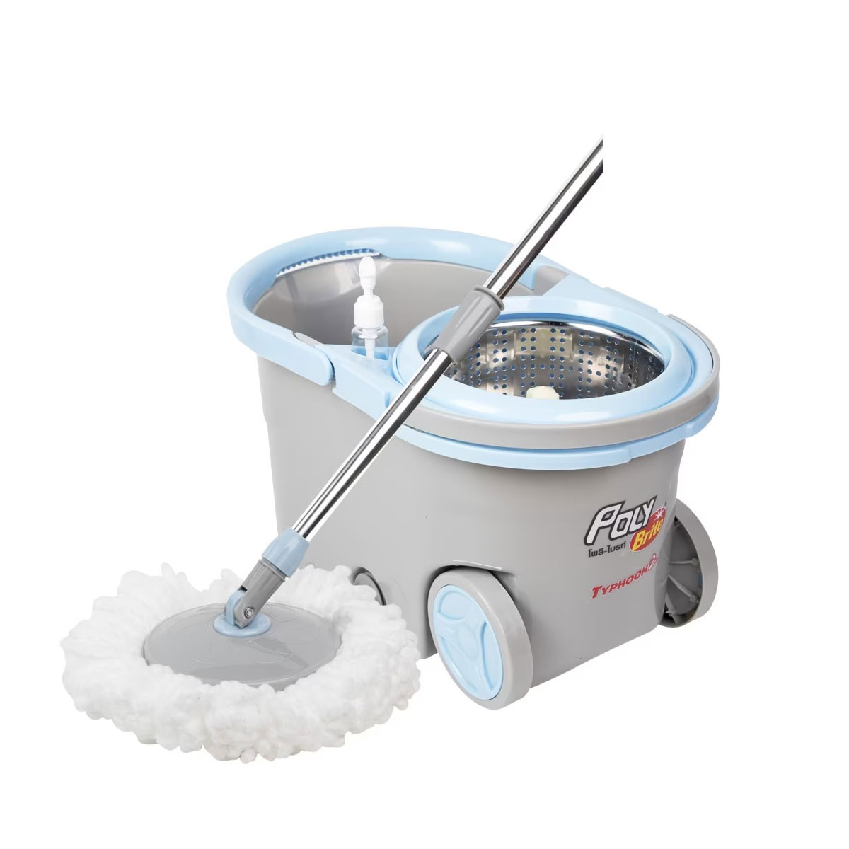 โพลี-ไบรท์ ม็อบถังปั่นชุดเซต รุ่นไต้ฝุ่น 2 [5832]