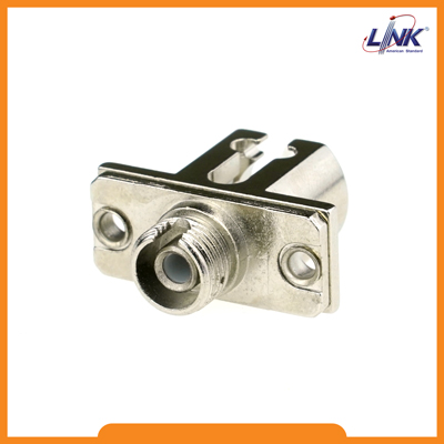 UF-H028 LC to FC Fiber Optic Hybrid Adapter, Single-mode, Ceramic Sleeve, Metal Housing